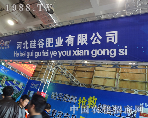 硅谷肥業(yè)亮彩整個第十八屆濟(jì)南植保會展館