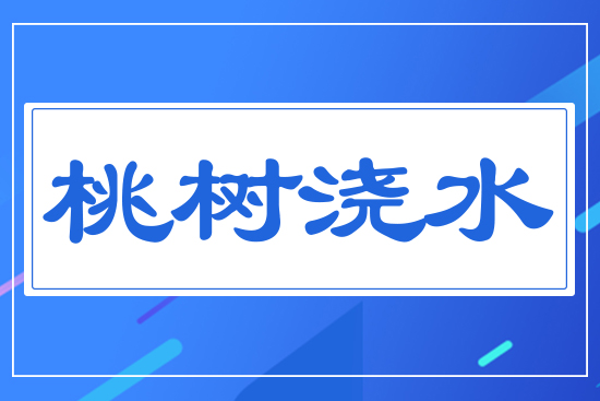桃樹(shù)澆水