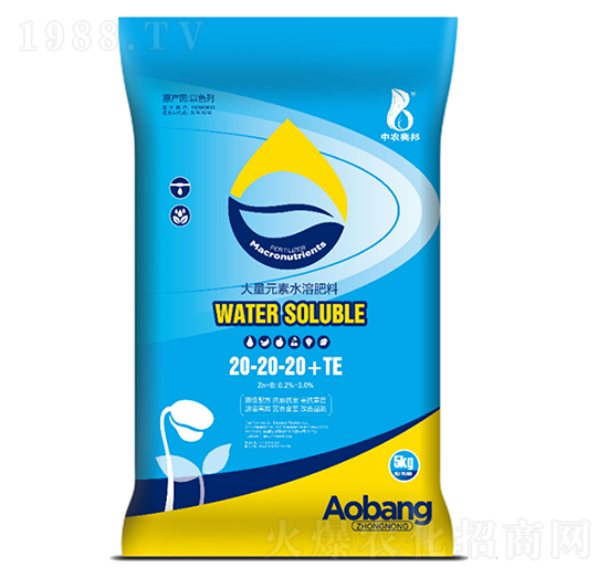 ����Ԫ��ˮ�ܷ���20-20-20+TE-���r(n��ng)�W��