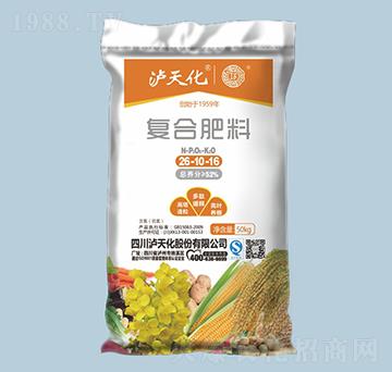 多肽緩釋復合肥料26-10-16-瀘天化-農之友