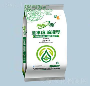 全水溶滴灌型復合肥料26-6-6-九禾-農之友