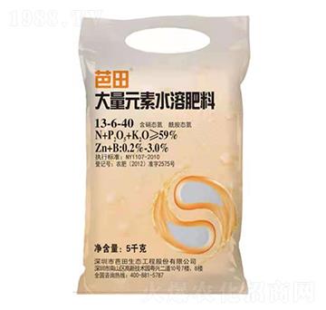 大量元素水溶肥料13-6-40-芭田·水美人-農之友