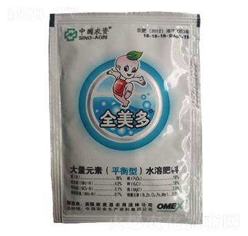 平衡型大量元素水溶肥料-全美多-農之友