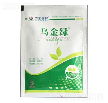 有機水溶肥料-烏金綠-農之友