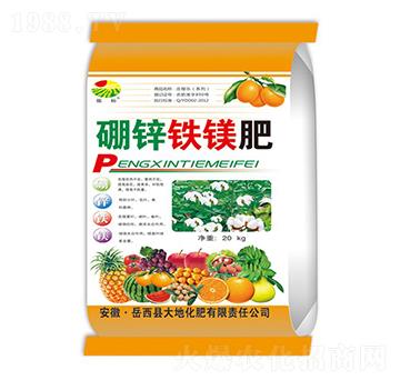 20kg硼鋅鐵鎂肥-振標(biāo)-大地化肥