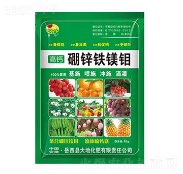 4kg硼鋅鐵鎂鉬-振標(biāo)-大地化肥