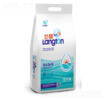 水溶性大量元素水溶肥15-8-28+TE-蘭頓-云化首農(nóng)