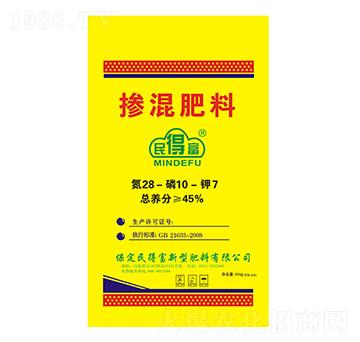 摻混肥料28-10-7-民得富