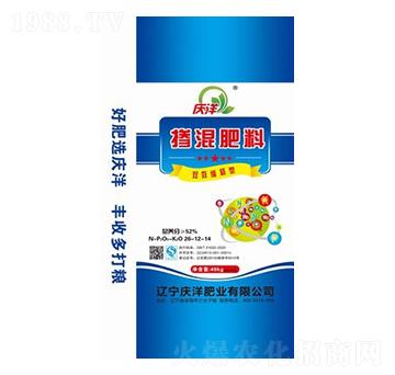 雙效控釋型摻混肥料26-12-14-慶洋肥業(yè)