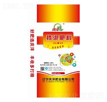 雙效緩釋型摻混肥料25-11-12-慶洋肥業(yè)