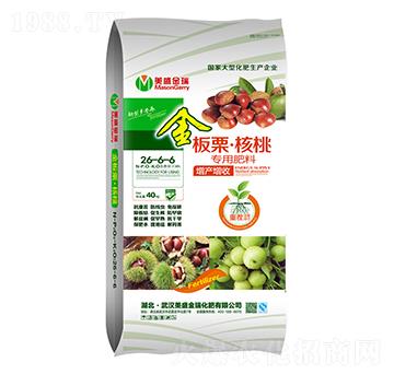 板栗、核桃專用肥料26-6-6-美盛金瑞