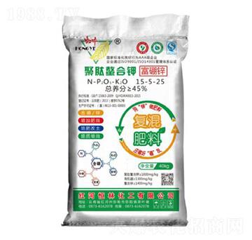 聚肽螯合鉀復(fù)混肥-恒林化工