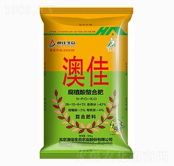 50kg腐植酸螯合肥26-10-6+TE-澳佳生態(tài)