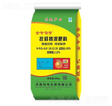 純硫酸鉀控釋摻混肥料18-12-20-金專(zhuān)句號(hào)
