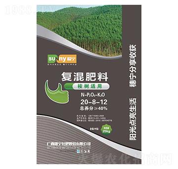 桉樹適用復(fù)混肥料20-8-12-穗寧