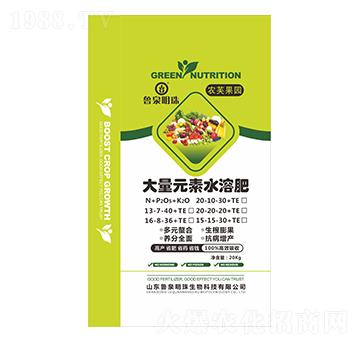 大量元素水溶肥 農(nóng)芙果園 魯泉明珠