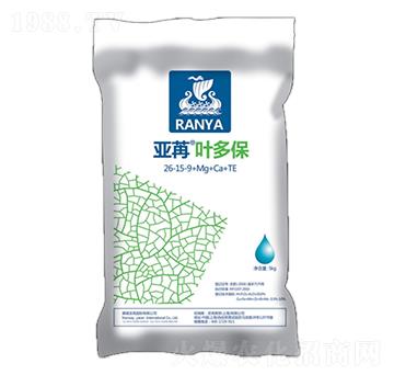 亞苒葉多保26-15-9+Mg+Ca+TE 亞苒國(guó)際