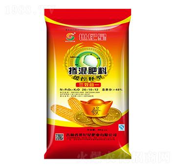 一次性專用摻混肥料26-10-12-世紀(jì)星