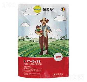 大量元素水溶肥料8-17-40+TE-寶肥丹-好記農(nóng)業(yè)