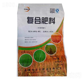 水溶性復(fù)合肥料24-16-5-金城福地-云化肥業(yè)