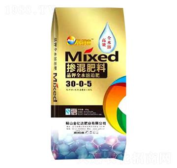 摻混肥料30-0-5-晶鉀全水溶追肥-金億達肥業(yè)