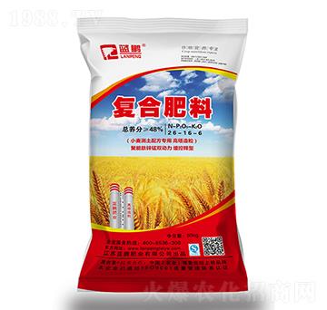 小麥測土配方專用復(fù)合肥料26-16-6-藍(lán)鵬肥業(yè)