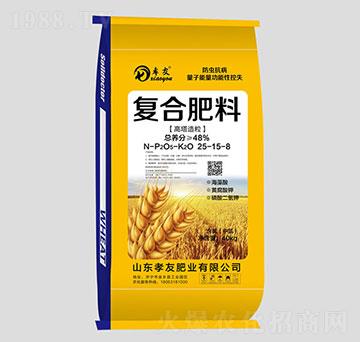 防蟲抗病量子能量功能性控失復(fù)合肥25-15-8-孝友