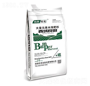 大量元素水溶肥料10-30-12+TE-西域良田（綠）-北宏