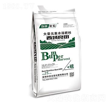 大量元素水溶肥料10-21-21+TE-西域良田（綠）-北宏