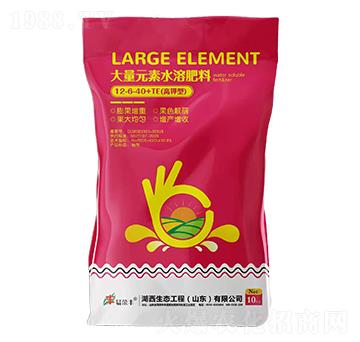 高鉀型大量元素水溶肥料12-6-40+TE-易榮豐-湖西生態(tài)