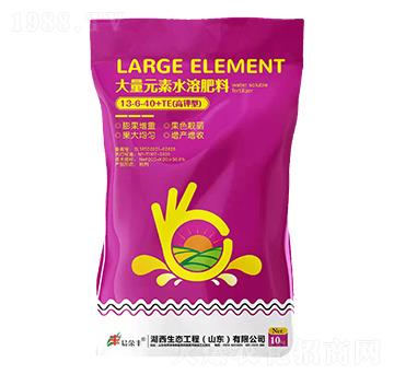 高鉀型大量元素水溶肥料13-6-40+TE-易榮豐-湖西生態(tài)