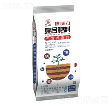 鋅鎂力復合肥15-15-15+TE-綠洲肥業(yè)
