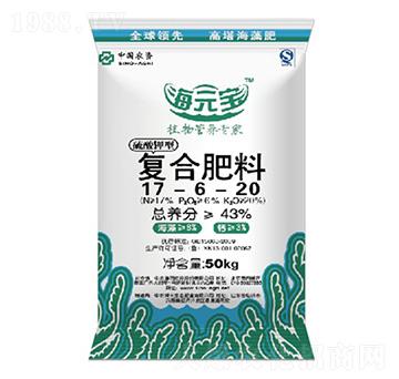 硫酸鉀型復合肥17-6-20-中農農資