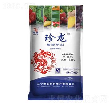 硫酸鉀型摻混肥料15-10-25-珍龍-龍業(yè)肥料