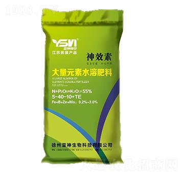 大量元素水溶肥料5-40-10+TE-神效素-艾美農(nóng)
