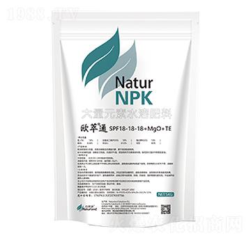 大量元素水溶肥料18-18-18+MgO+TE-歐萃通-高欣生物