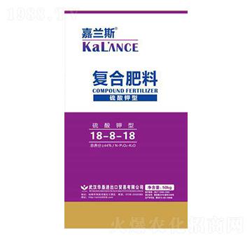 硫酸鉀型復(fù)合肥料18-8-18-嘉蘭斯-華墾