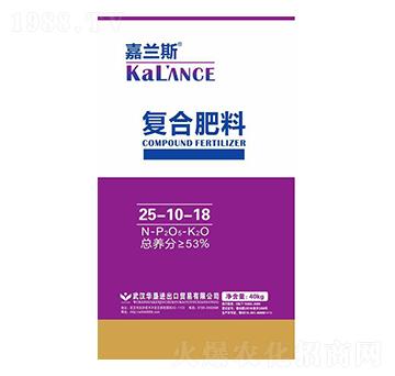 復(fù)合肥料25-10-18-嘉蘭斯-華墾