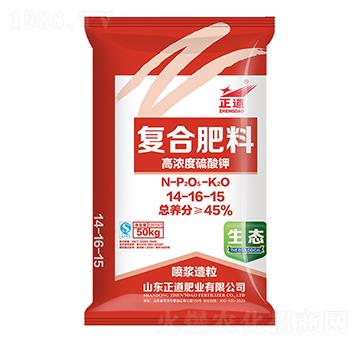 高濃度硫酸鉀復合肥料14-16-15-正道-祥云農業(yè)