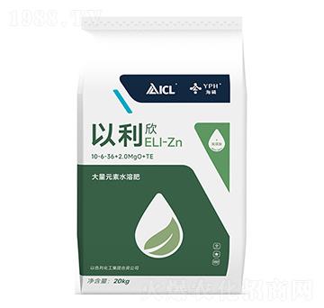 大量元素水溶肥料10-6-36+2MgO+TE-以利欣-磷化集團