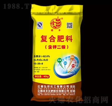 含鉀二銨復合肥料15-39-8-螳豐-祥豐商貿