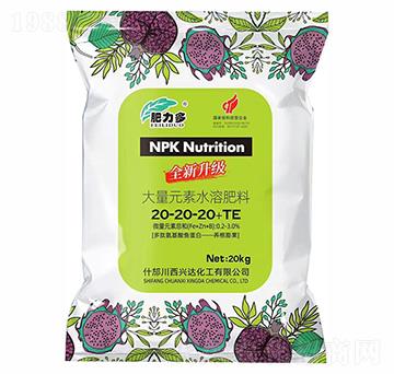大量元素水溶肥料20-20-20+TE-肥力多-川西興達化工
