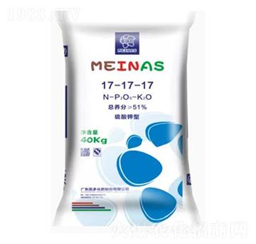 硫酸鉀型復(fù)合肥料17-17-17-凱多化肥