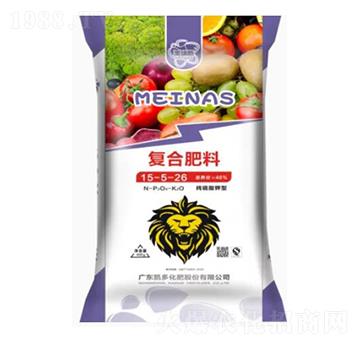 純硫酸鉀型復(fù)合肥料15-5-26-美納斯-凱多化肥
