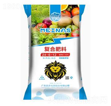 純硫酸鉀型復(fù)合肥料24-6-12-美納斯-凱多化肥