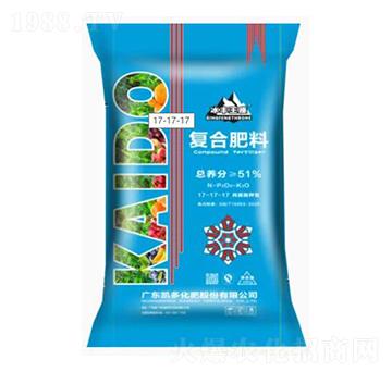 復(fù)合肥料17-17-17-冰豐王座-凱多化肥