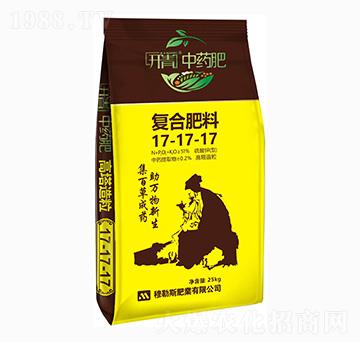 硫酸鉀型高塔造粒復(fù)合肥料17-17-17-開(kāi)青中藥肥-穆勒斯肥業(yè)
