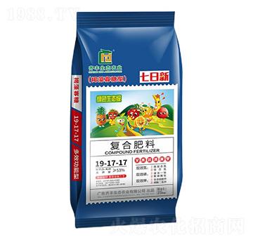 25kg高塔熔融褐藻寡糖型復(fù)合肥料19-17-17-七日新-齊豐農(nóng)業(yè)
