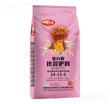 蛋白酶摻混肥料24-15-6-紅太陽