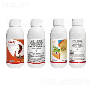 40%聯(lián)肼·乙螨唑SC+33%阿維·螺螨酯SC-誅仙劍寶打組合-美邦化工